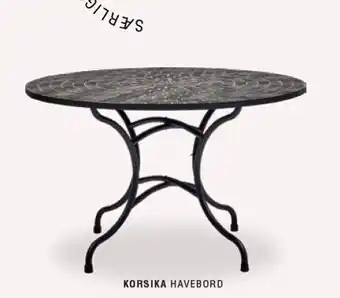 Ilva Korsika havebord tilbud