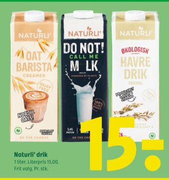 Naturli' havredrik