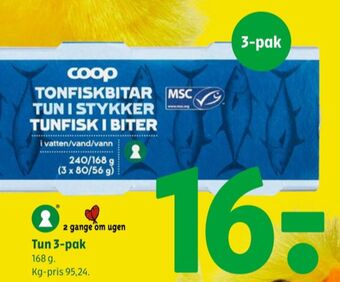 Coop 365 Glyngøre tun tilbud