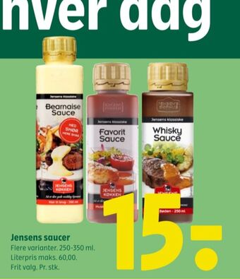 Coop 365 Jensens køkken sauce flydende tilbud