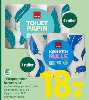 Coop 365 Coop toiletpapir tilbud