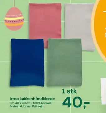 Irmas håndklæde