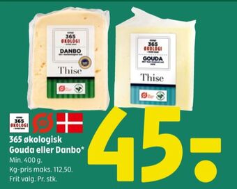Coop 365 Thise skæreost danbo mellemlagret tilbud