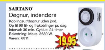Harald Nyborg Sartano døgnur tilbud