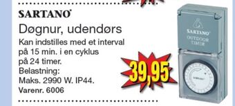 Harald Nyborg Sartano døgnur tilbud