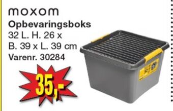 Moxom opbevaringsboks