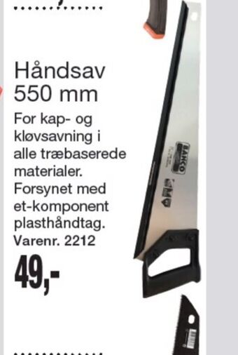 Bahco håndsav