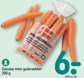 REMA 1000 Danske mini gulerødder tilbud