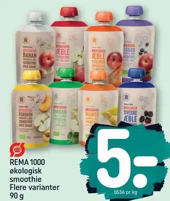 Rema 1000 økologisk smoothie