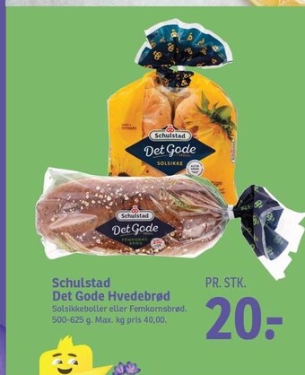 SPAR Schulstad det gode hvedebrød tilbud