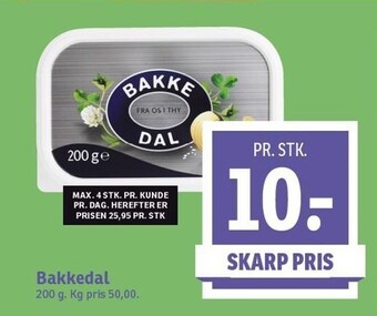 Bakkedal