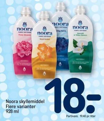 Noora skyllemiddel