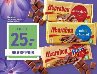 SPAR Marabou tilbud