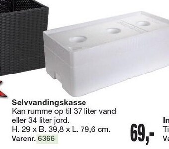Harald Nyborg Selvvandingskasse tilbud