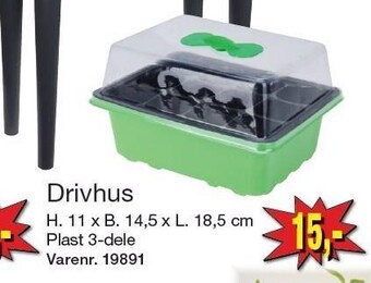 Harald Nyborg Drivhus tilbud
