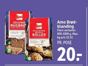 SPAR Amo brødblanding tilbud