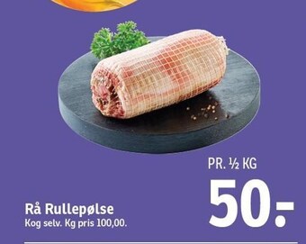 SPAR Rå rullepølse tilbud