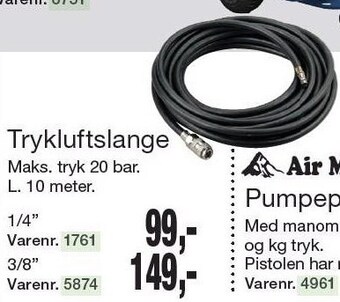 Harald Nyborg Trykluftslange tilbud