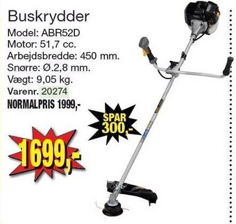 Harald Nyborg Buskrydder tilbud