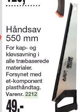 Harald Nyborg Håndsav tilbud