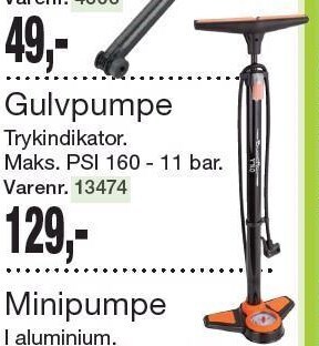 Harald Nyborg Gulvpumpe tilbud