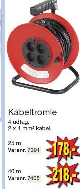 Harald Nyborg Kabeltromle tilbud