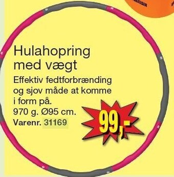 Harald Nyborg Hulahopring med vægt tilbud