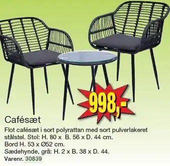 Cafésæt