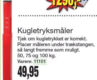 Kugletryksmåler
