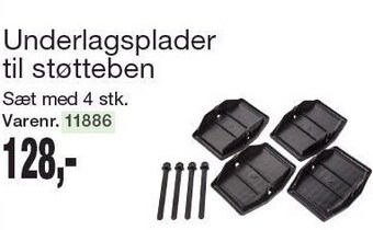 Harald Nyborg Underlagsplader til støtteben tilbud