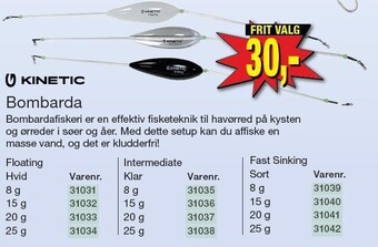 Harald Nyborg Kinetic bombarda tilbud