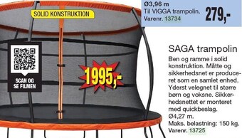 Saga trampolin