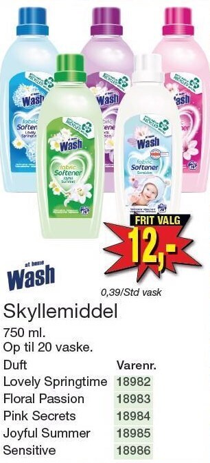 Wash skyllemiddel