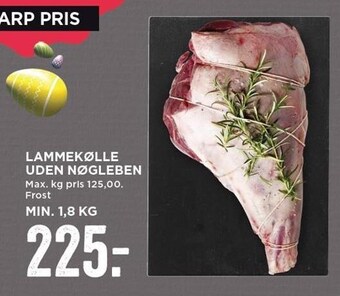 Lammekølle uden nøgleben