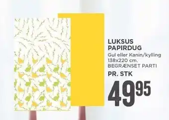 Luksus papirdug