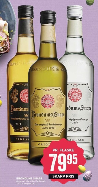MENY Brøndums snaps tilbud