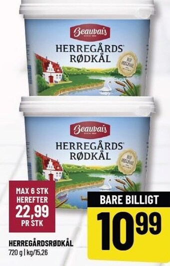 Løvbjerg Herregårdsrødkål tilbud