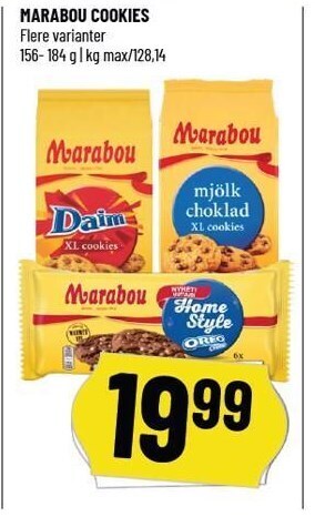 Løvbjerg Marabou cookies tilbud