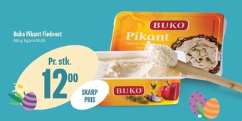 Buko pikant flødeost
