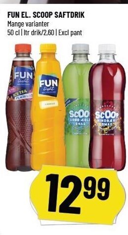 Fun el. scoop saftdrik