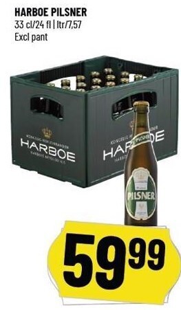 Løvbjerg Harboe pilsner tilbud