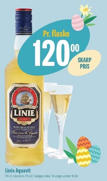 Min Købmand Linie aquavit tilbud