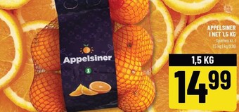 Appelsiner i net 1,5 kg