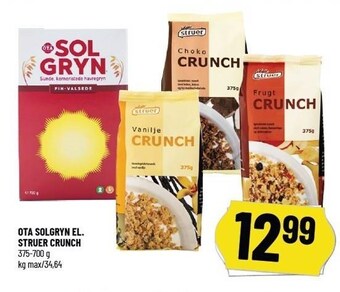 Ota solgryn el. struer crunch