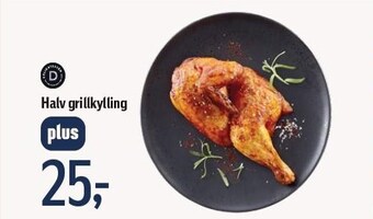 Føtex Delikatessen halv grillkylling tilbud