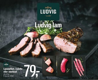 Føtex Ludvig lammefilet, -culotte eller -mørbrad tilbud