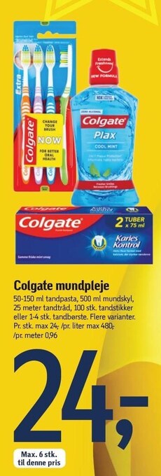 Colgate mundpleje