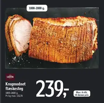 Føtex Ludvig krogmodnet flæskesteg tilbud