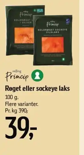 Føtex Røget el. sockeye laks tilbud