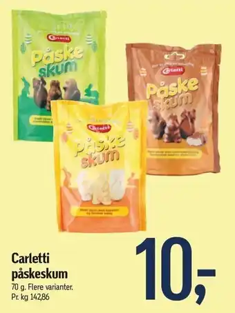 Carletti påskeskum
